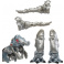 Hasbro Avengers Mech Strike figurka ULTRON PRIMEVAL & T-REX