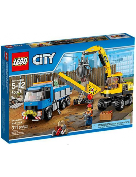 LEGO City 60075 Excavator and Truck