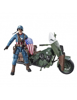 Hasbro Marvel Legends Kapitán AMERICA s motorkou, E4704