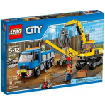 LEGO City 60075 Excavator and Truck