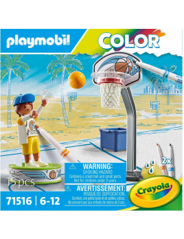 Playmobil 71516 Skater s basketbalovým míčem