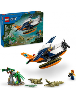 LEGO® CITY 60425 Hydroplán na průzkum džungle