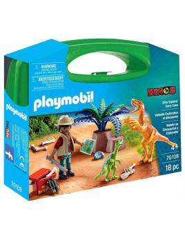 Playmobil 70108 Přenosný box velký Dinosauři