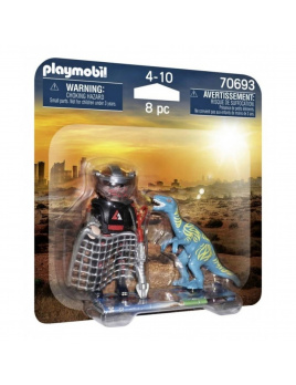 Playmobil 70693 DuoPack Velociraptor a Lovec