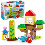 LEGO® DUPLO® 10431 Prasátko Peppa – zahrada a dům na stromě