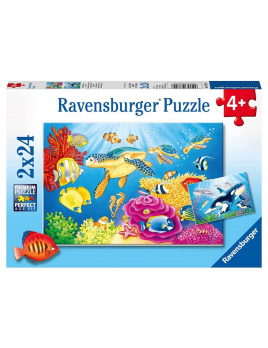 Ravensburger 07815 Puzzle Pod Mořem 2x24 dílků