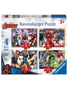 Ravensburger 06942 Puzzle Disney: Marvel Avengers 4 v 1