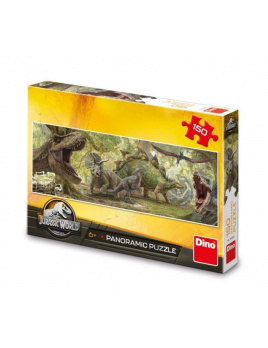 Dino Puzzle JURSKÝ SVĚT 150 panoramic