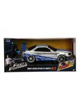 Jada Rychle a zběsile RC auto Nissan Skyline 1:24