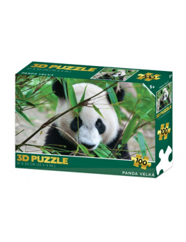 3D Puzzle Panda velká 100 dílků