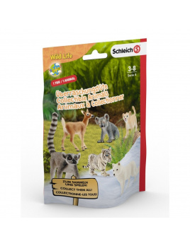 Schleich 87983 Sáček s překvapením - africká zvířátka XS, série 4