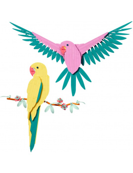 LEGO Art 31211 Kolekcia zvierat – Papagáje ara