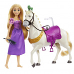 Mattel Disney princezna Locika & kůň  Maximus, HLW23