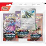 Pokémon TCG: SV05 Temporal Forces - 3 Blister Booster Cyclizar