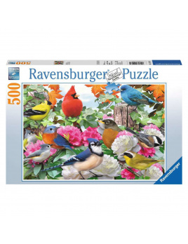 Ravensburger 14223 Puzzle Ptáci na zahradě 500 dílků