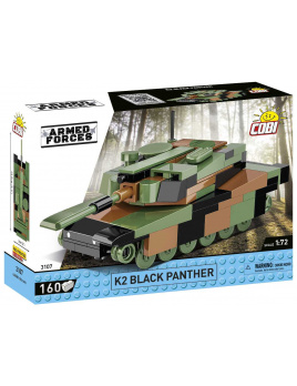 COBI 3107 Jihokorejský tank K2 BLACK PANTHER