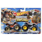 Mattel Hot Wheels® Monster Trucks Demoliční duo HW Safari vs. Wild Streak, HNX26