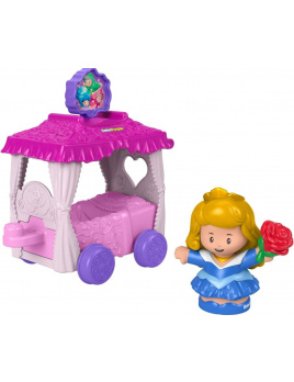 Little People Disney Princess Aurora a vagónek, Mattel GKR20