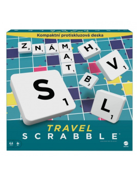 Hra Scrabble cestovní - česká verze, Mattel HYC80