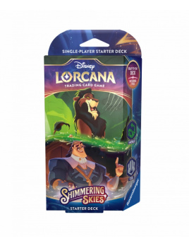 Disney Lorcana Shimmering Skies - Emerald / Steel Starter Deck