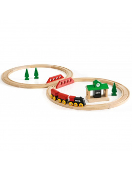 BRIO 33028 Vláčkodráha osmička Classic