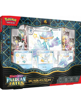 Pokémon TCG: SV4.5 Paldean Fates - Premium Collection Quaquaval EX