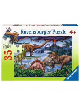 Ravensburger 08613 Puzzle Dinosauří hřiště 35 dílků