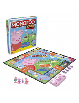 Monopoly Junior Peppa Pig, Hasbro F1656