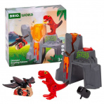 BRIO 36092 Dinosauří soptící vulkán