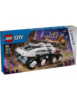 LEGO City 60432 Veliteľské vesmírne vozidlo a žeriavový nakladač