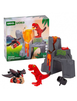 BRIO 36092 Dinosauří soptící vulkán