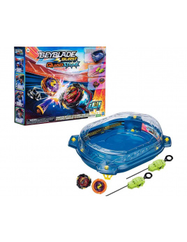 Hasbro BeyBlade Burst QuadStrike Thunder Edge bojová aréna se 2 kotouči, F6781