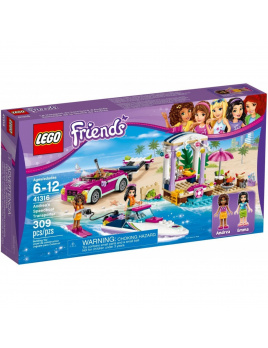 LEGO Friends 41316 Andrein vůz s přívěsem pro člun