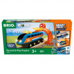 BRIO 33971 SMART TECH SOUND Nahrávací lokomotiva