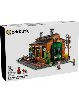 LEGO BrickLink Designer Program 910033 Staré vlakové depo
